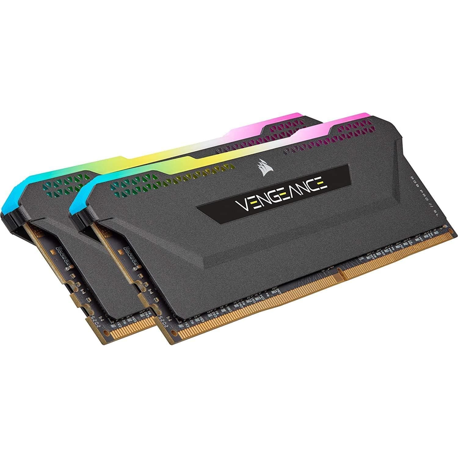 Buy Corsair,Corsair Vengeance RGB PRO SL 16 GB (2x8 GB) DDR4 3600 MHz C18, Illuminated Desktop Memory Kit (10 Individually Addressable RGB LEDs, Optimised for Bandwidth and Response Times), Black - Gadcet.com | UK | London | Scotland | Wales| Ireland | Near Me | Cheap | Pay In 3 | RAM